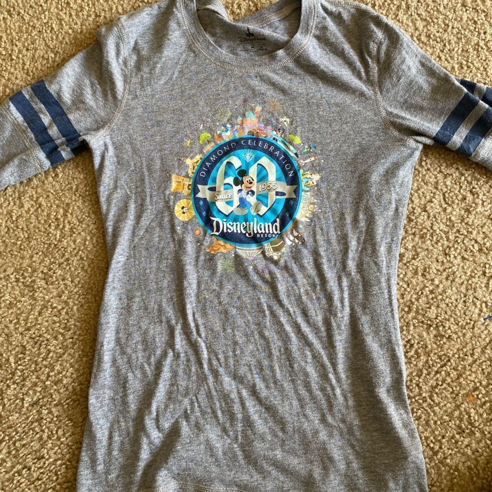 Womens Disney Parks Disneyland Diamond Celebration 60 years Tshirt